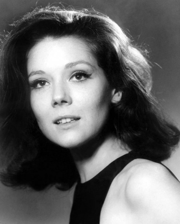 Young Diana Rigg bw PCDDIRI_EC004_H1 612x761