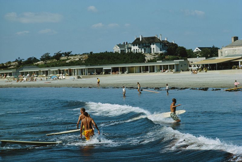 Surfeurs de Rhode Island