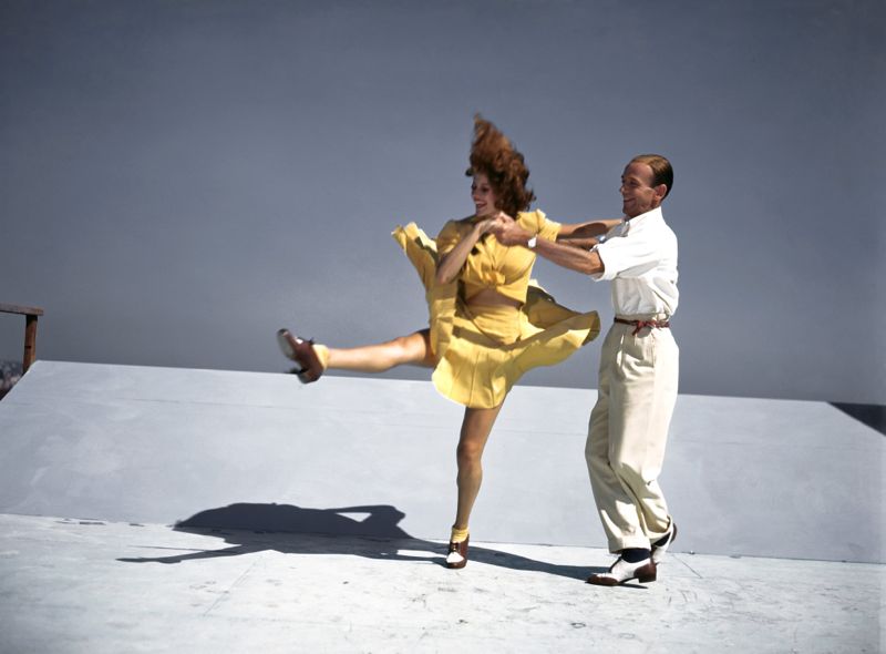 Rita Hayworth And Fred Astaire
