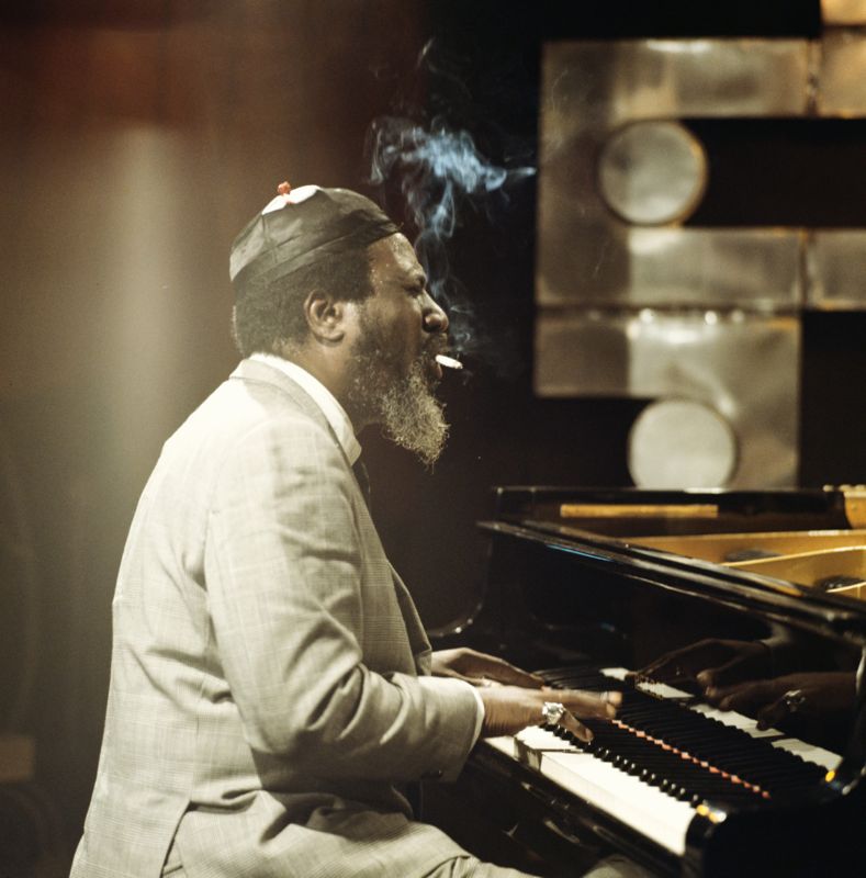 Thelonious Monk Smokes a Cigarette