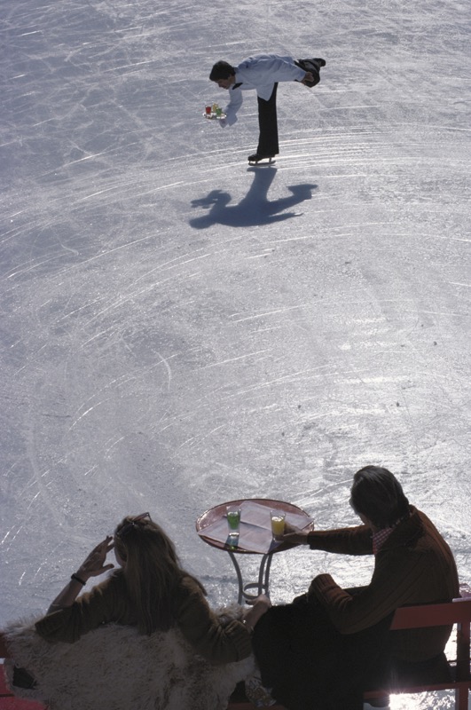 Skating Waiter