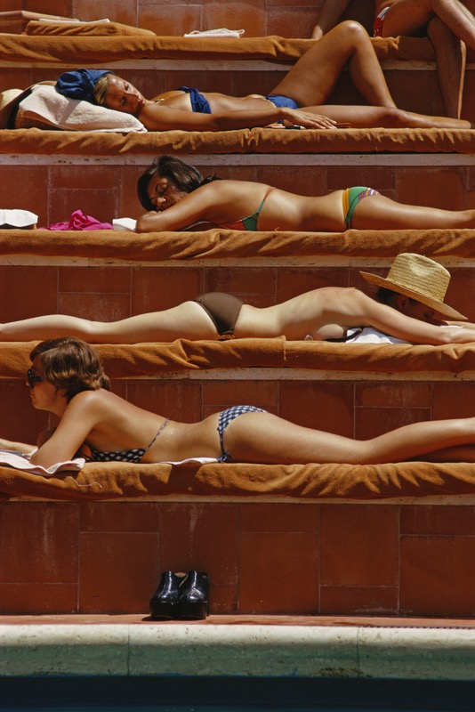 Sunbathing In Capri