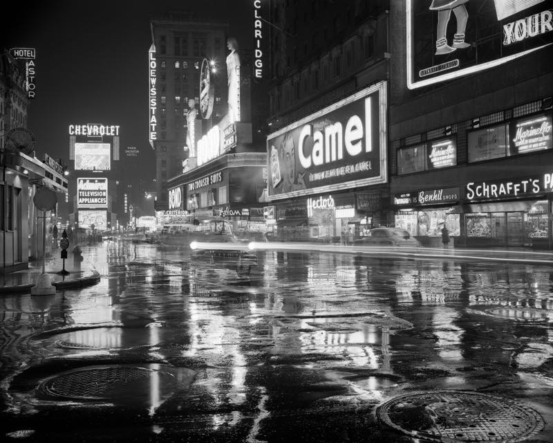 Times Square en la noche