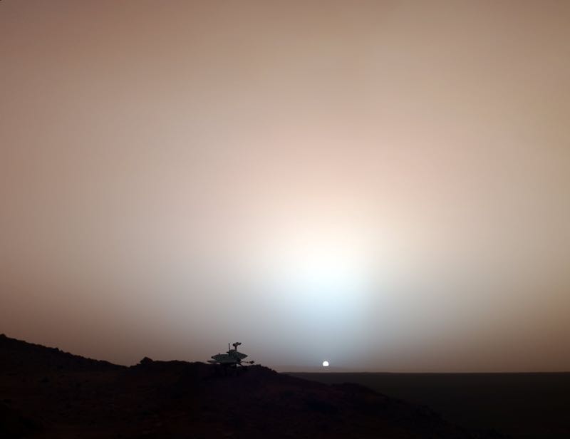Martian Sunset