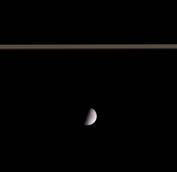 Saturn's Moon Tethys