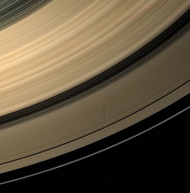 Saturn's Rings at Equinox