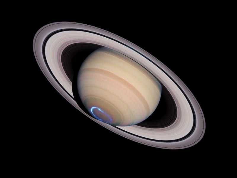 Aurora on Saturn