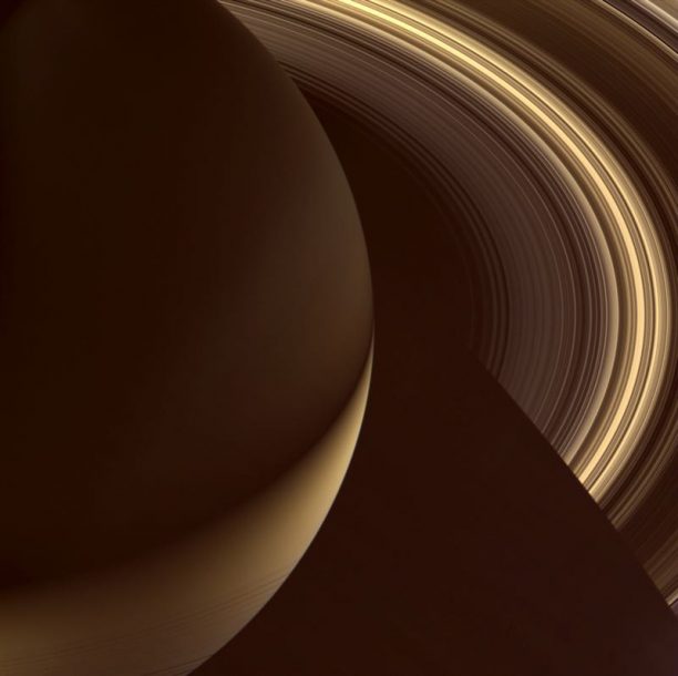 Chocolate Saturn and its Rings
