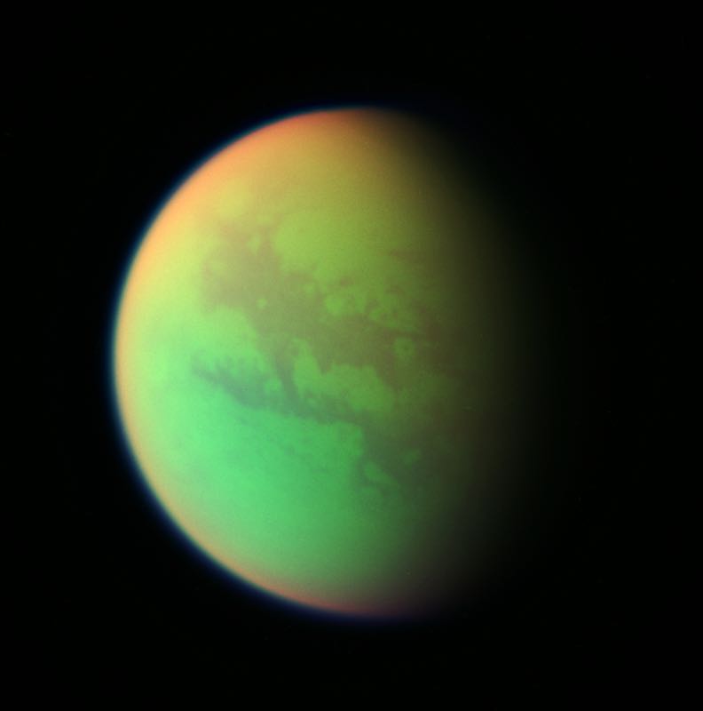 Titan Through The Clouds