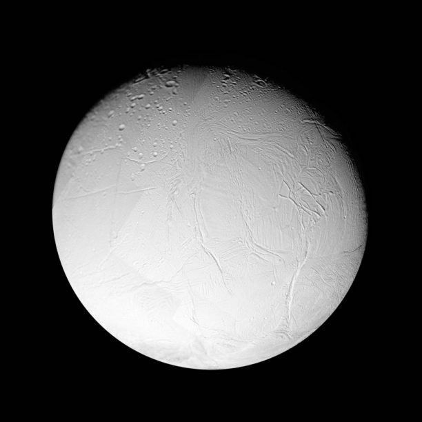 Enceladus Sixth-largest Moon of Saturn