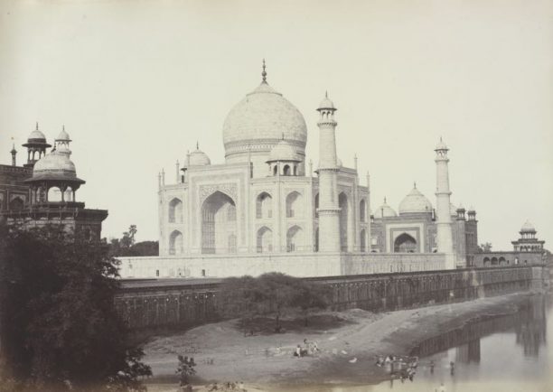 The Taj Mahal At Agra