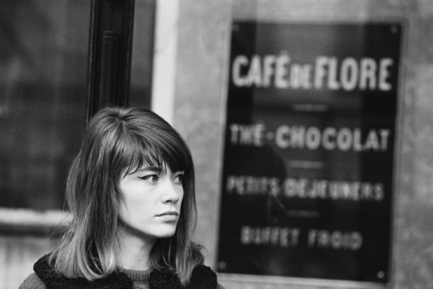 Francoise Hardy At Café Flore