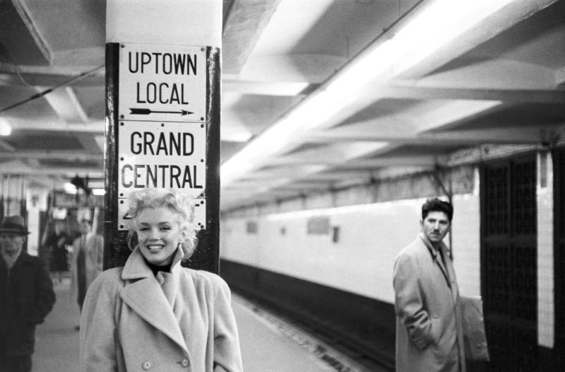Marilyn In der Grand Central Station