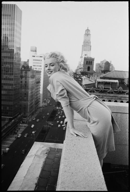 Marilyn auf dem Dach