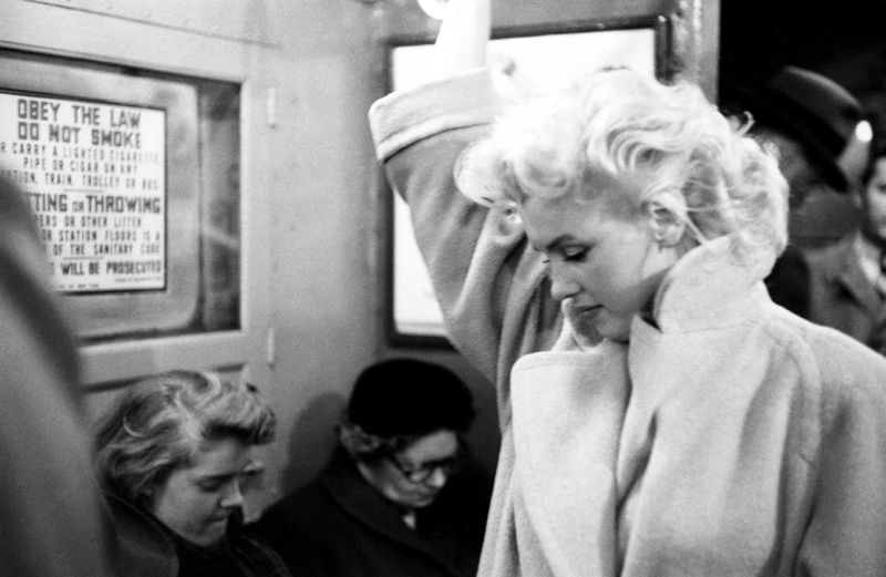 Marilyn In der Grand Central Station