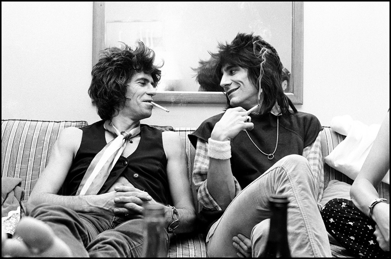 Keith Richards und Ronnie Wood
