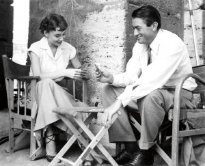 Audrey Hepburn und Gregory Peck