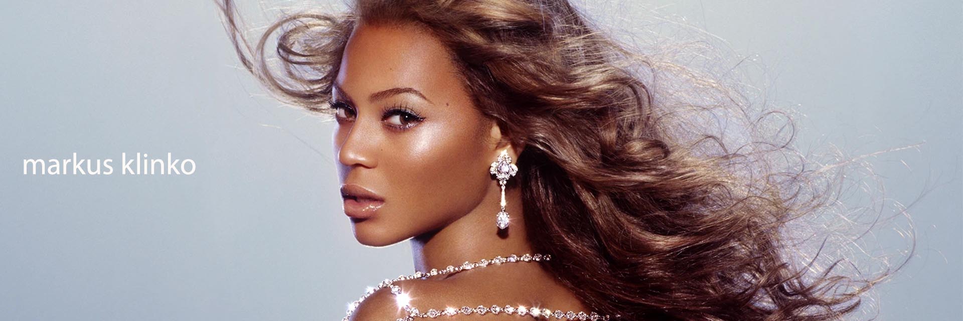 Portrait of Beyoncé by Marcus Klinko