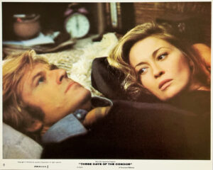 3 Days of the Condor 1975 Original Vintage Lobby Card #2