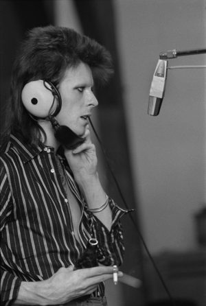 Bowie-Aufnahme-Pin-Ups