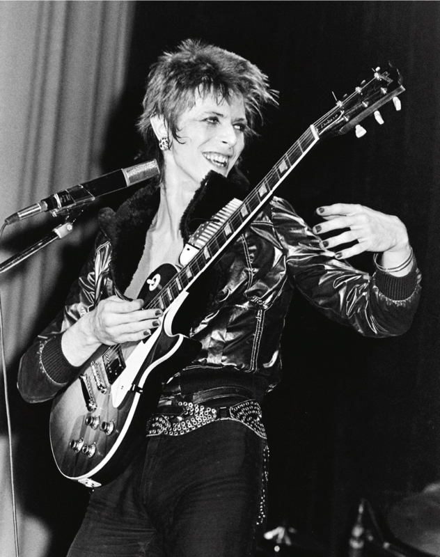 Bowie en el escenario