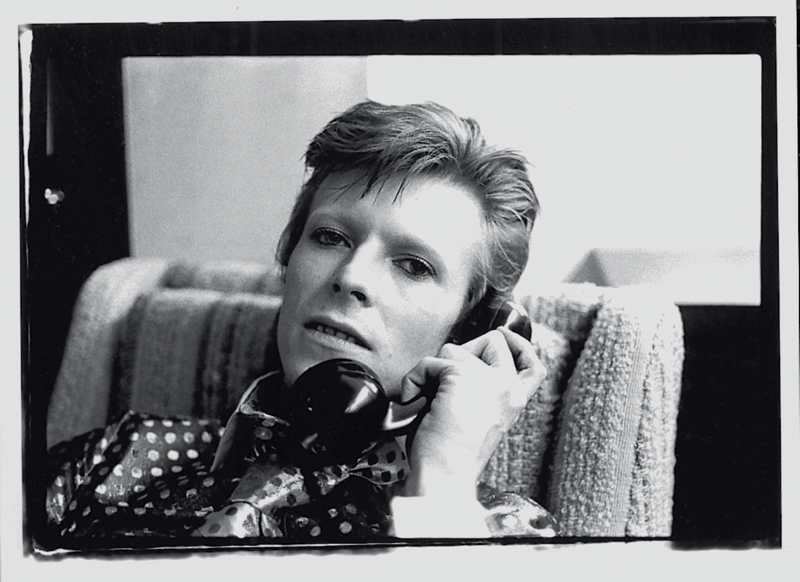 Bowie On The Phone
