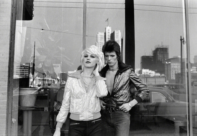 Bowie And Cyrinda Foxe