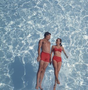 Couple In A Swimming Pool