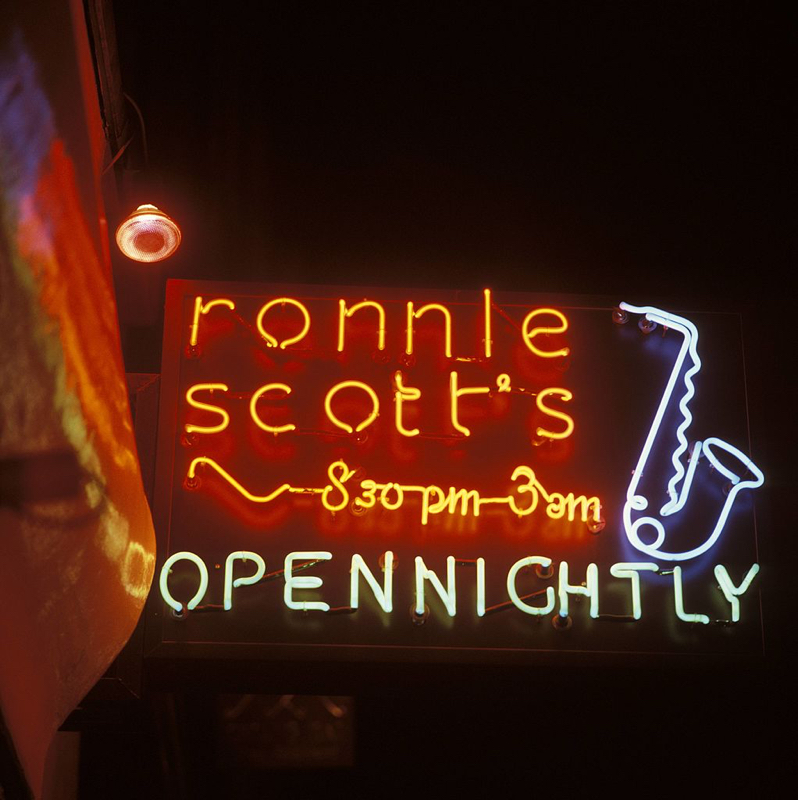 Logotipo De Ronnie Scott Logotipo De Ronnie Scott