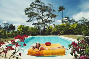 Sunbathing In Barbados