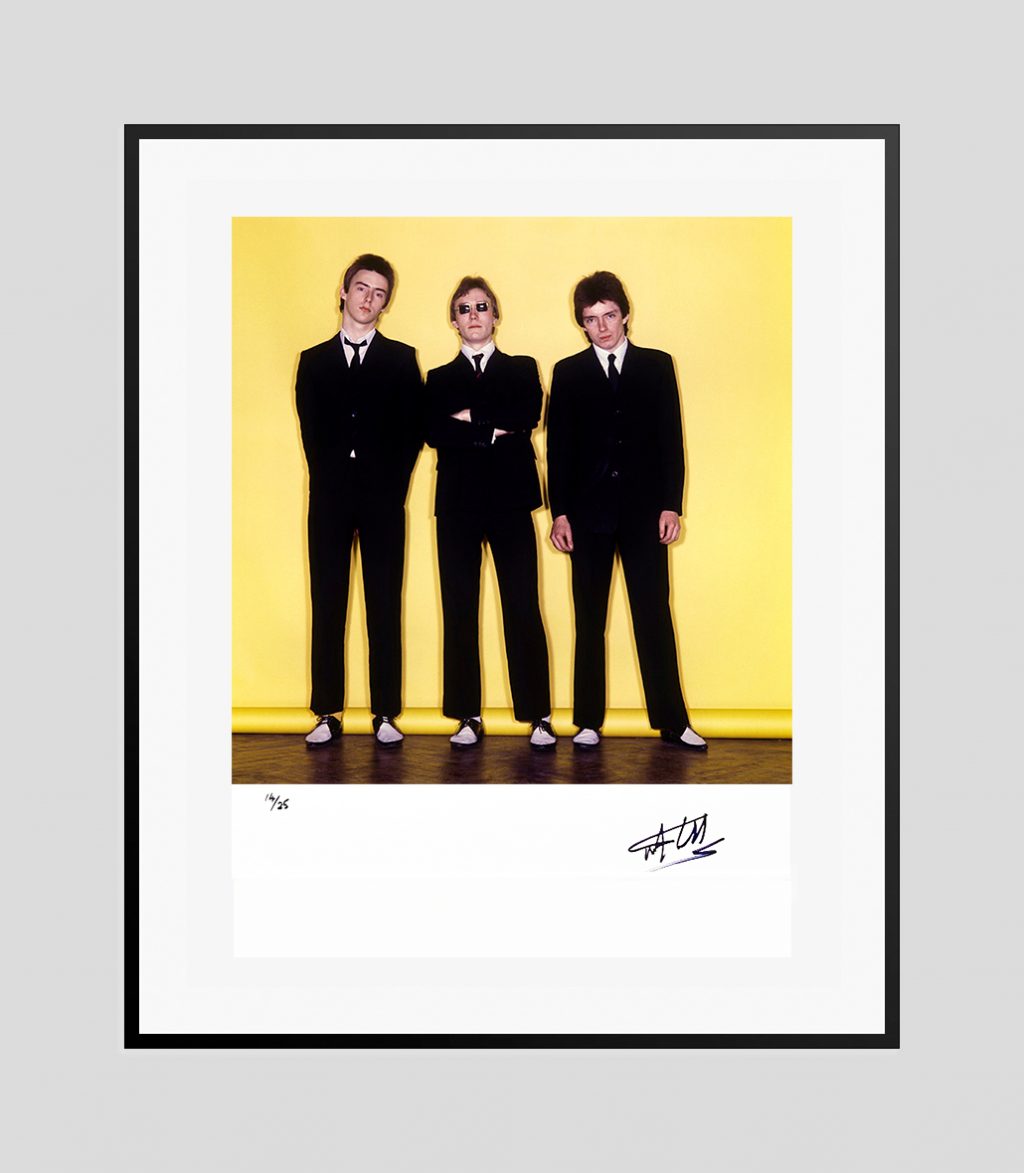 The Jam 1977 hand Signed And Framed Galerie Prints Premium the-jam-1977-hand-signed-and-framed-galerie-prints-premium