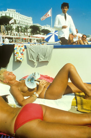 Sunbathing At Cannes