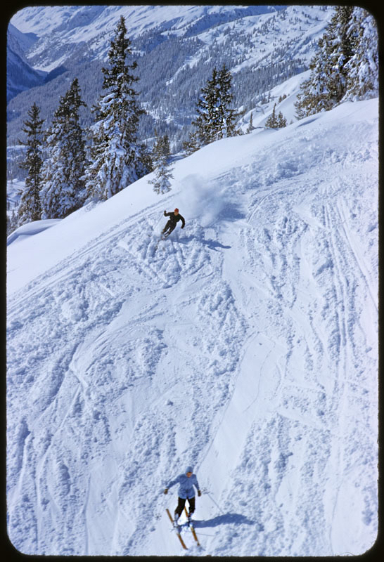 Skiers On The Piste