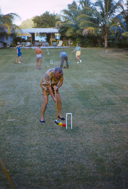 Croquet At The Mill Reef