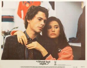 About Last Night 1986 Vintage Lobby Card #1
