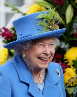 Queen Elizabeth Laughing
