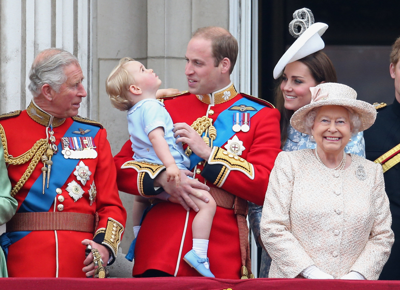 The Royal Family On The Balcony
