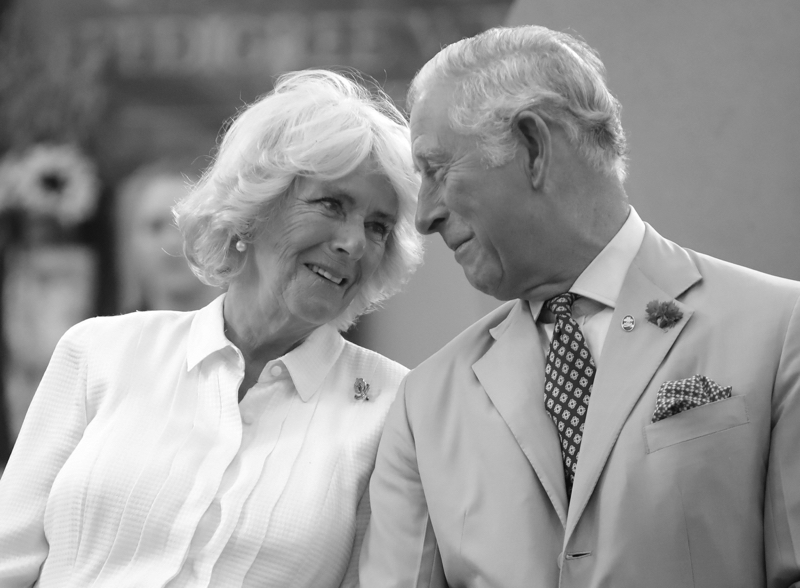 Charles And Camilla Share A Moment