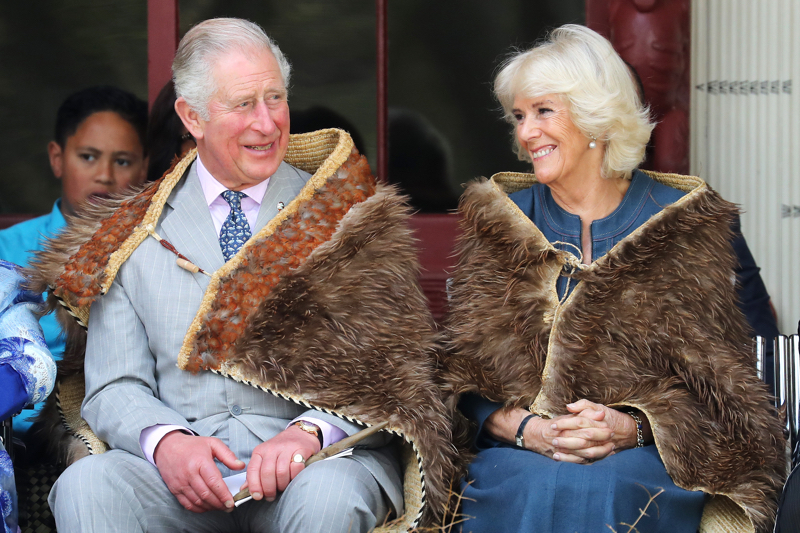 Charles And Camilla In New Zealand