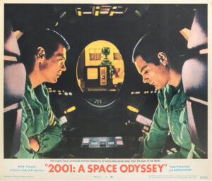 2001: A Space Odyssey 1968 Vintage Lobby Card #1