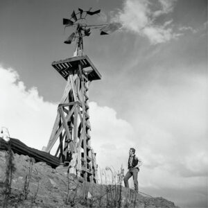 James Dean with Windmill in Giant