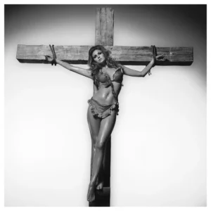Raquel Welch Crucifixion