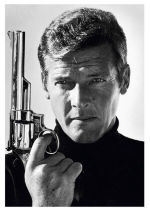 Roger Moore as James Bond