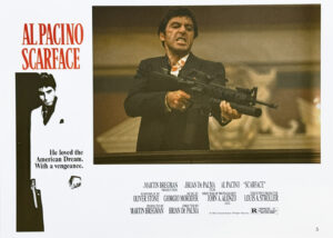 Scarface 1983 Original Vintage Lobby Card