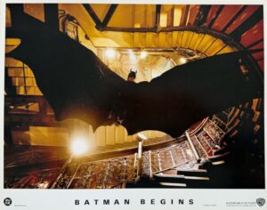 Batman Begins 2005 Vintage Lobby Card #1