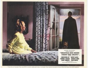 Signed Dracula Has Risen From the Grave 1968 Vintage Lobby Card